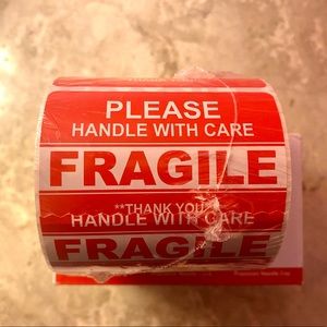 Fragile And Labels + Tagging Gun
